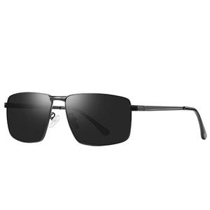 Brand Polarized Sunglasses Men Vintage Metal