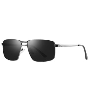 Brand Polarized Sunglasses Men Vintage Metal