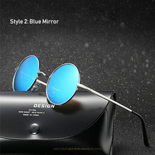 Load image into Gallery viewer, Polarized Vintage Retro Round Sunglasses